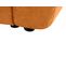 Fauteuil manchettes Kara NICARAGUA tissu crown ambre