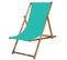 Chaise Longue Pliante Marine - Bois Imprégné