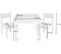 Table 'yeti' Et 2 Chaises Enfant Papillons