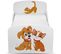 Moderne Lit D'enfant Toddler En Bois Avec Un Matelas Chat En Chien