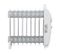 Radiateur Bain D'huile Ms7805 Blanc 1000 W