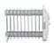 Radiateur Bain D'huile Ms7806 Blanc 1200 W