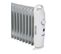 Radiateur Bain D'huile Ms7806 Blanc 1200 W