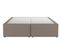 Sommier 2 tiroirs 2x80x200 cm DREAMEA EDITION SOMAX PU taupe