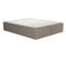 Sommier 2 tiroirs 2x80x200 cm DREAMEA EDITION SOMAX PU taupe