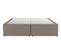 Sommier 2 tiroirs 2x90x200 cm DREAMEA EDITION SOMAX PU taupe