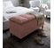 Banc coffre JAPP 3  velours trinity rose