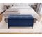 Banc coffre JAPP 3  velours trinity navy