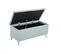 Banc coffre JAPP 3 tissu malmo aqua