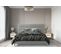 Lit 160x200cm JAPP 3 Tissu malmo gris