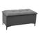 Banc coffre JAPP 3 tissu flash anthracite