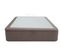 Sommier coffre 160x200 cm DREAMEA EDITION SONNY 2 velours taupe