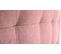 Lit coffre 160x200 cm JAPP 3 velours trinity rose