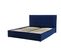 Lit coffre 160x200 cm JAPP 3 velours trinity navy