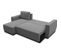 Canapé D'angle Convertible Réversible 3 à 4 Places Pharell - Tissu Anthracite - 224 X 155 X 85 Cm