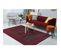 Tapis De Salon Ivo En Polyester - Rouge - 120x170 Cm