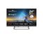 TV LED HD 24" (60 Cm) Smart TV Google 24hg01vc Chargeur De Véhicule 12v Fourni, HDMI, USB