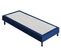 Sommier 80x190 Tapissier Déco Couleur Bleue Resistant Jusqu'à 120 Kg Par Personne