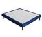 Sommier 140x200 Tapissier Déco Couleur Bleue Resistant Jusqu'à 120 Kg Par Personne