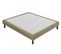 Sommier 180x200 Tapissier Déco Couleur Taupe Resistant Jusqu'à 120 Kg Par Personne