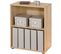 Etagère Parini 1 Pour Tablette Chêne De Sonoma, Dim : 60 X 30 X 75 Cm