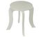 Coiffeuse Enfant Avec Tabouret Coloris Blanc En Bois - Dim : L60 X L40 X 91 Cm