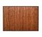 Tapis En Bambou Latte Naturel - L170 X L120 Cm