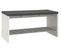 Banc Coloris Optique Granit-chromé - Dim : L 81 X P 30 X H 40 Cm