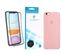 Verre Trempé 3d + Coque De Protection Souple Silicone Rose Clair Pour iPhone 7/ 8/ Se 2020 4.7"