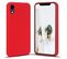 Coque De Protection En Silicone Rouge Pour Apple iPhone 12 -