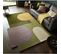 Tapis De Salon Moderne Formal En Laine - Vert - 120x170 Cm