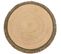 Tapis Rond Kana En Jute - Vert - 180x180 Cm