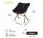 Chaise De Camping Gonflable - Noir - Sac De Transport Inclus