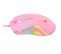 Souris Gamer Rose Ms1026 - 6400 Dpi - Rgb - Cordon De 1,5 M - Design Ergonomique