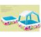 Piscine Gonflable Sun Shade Avec Pare-soleil 157x157x122cm