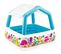 Piscine Gonflable Sun Shade Avec Pare-soleil 157x157x122cm