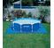 Tapis De Sol 4,72 X 4,72 M Pour Piscine Intex - Bleu