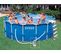 Kit Piscine Ronde "tubulaire" 457x222cm Bleu