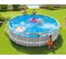 Piscine Tubulaire Prism Frame Clear Window Ronde 4,88 X 1,22 M