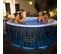 Spa Gonflable Lay-z-spa Hollywood - 4 A 6 Personnes - 140 Airjet™ Avec LED Intégrées