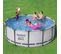 Ensemble De Piscine Ronde Steel Pro Max 396x122 Cm