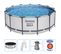 Ensemble De Piscine Ronde Steel Pro Max 396x122 Cm