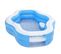Piscine Gonflable Pour Enfants   270x198x51 Cm Bleu Avec Fenêtre Transparente Plus De 6 Ans