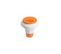 Diffuseur Flottant De Chlore Ou Brome Bestway 21 Cm Pour Piscine Orange