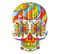 Île Gonflable Bestway Crâne Mexicain Fiesta Skull