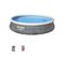 Piscine gonflable Autoportée Fast Set Aspect Rotin 3,96 x 0,84 m avec pompe filtration