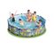 Piscine Tubulaire Ronde Jungle - Diam. 305 X H. 66 Cm - Bleu