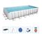 Ensemble De Piscine Power Steel Rectangulaire 732x366x132 Cm