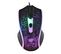 Souris Gamer Hv-ms736 4 Boutons, 1200 Dpi, Optique, Filaire Usb, Rétroéclairage LED