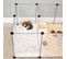 Enclos Pour Petits Animaux Avec Fond, Cage Modulable Pour Hamster, Lapin, Rongeur, Blanc